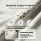 Női virágmintás, áttört, légáteresztő lapos balerinacipő