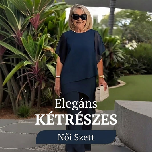 🔥【S-3XL】💖 Nyári népszerű, laza két részes szett (felső + alsó)