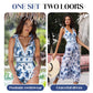 🌞 S-3XL 🌊 V nyakú, csipkés, nyomtatott egyrészes fürdőruha és szoknya 🩱⛱️