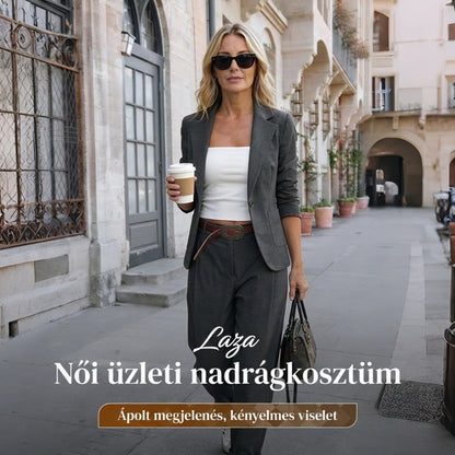 Női lazán szabású üzleti szett | Kényelem, stílus és sokoldalúság minden naphoz.