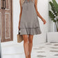 🌟Hot Sale-50% Off!! 👗💕Women's dress with a bow and geometric pattern