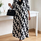 👗Elegáns, félhosszú ujjú maxi ruha S–5XL méretben