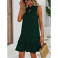 💃 Női geometrikus mintás masnis ruha – Stílusos, elegáns és könnyedén sikkes ✨👗