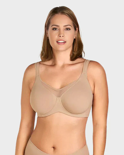 💝Női Elegáns Átlátszó Teljes Borítású Plus Size Melltartó