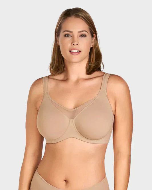 💝Női Elegáns Átlátszó Teljes Borítású Plus Size Melltartó