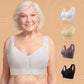【1+1 ingyenes】👙Női lélegző plus size melltartó, elöl csipkés záródással💖