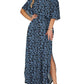 👗 LIMITED-TIME 50% OFF! ✨ Off-Shoulder Ruffled Maxi Dress – Side Slit, Pockets, Flowy 🌸