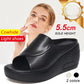 👠 Női bőr szandál 5,5 cm-es sarokkal, 35–40-es méretben