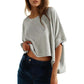🏖️Summer Hot Sale 50% OFF🌼Women’s Casual Loose Short Sleeve Top