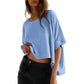 🏖️Summer Hot Sale 50% OFF🌼Women’s Casual Loose Short Sleeve Top