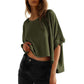 🏖️Summer Hot Sale 50% OFF🌼Women’s Casual Loose Short Sleeve Top