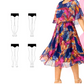 🌸👗Elegáns virágos nyomtatott fél ujjú ruha