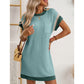 🍀【S-2XL】💃 Női póló A vonalú mini ruhák😍