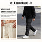 👖 30% KEDVEZMÉNY MOST!🛠️ Herr Stretch Nadrág Zsebekkel – Több Zseb & Húzózsinóros Derék – Casual Egyenes Nadrág 🏃‍♂️