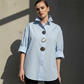 💓Női oversize gombos ing, feltűnő gombokkal👚