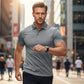 👕Férfi, gyorsan száradó, galléros, rövid ujjú póló