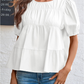 🎀👕 Új termékek akciója: 40% kedvezmény🎁Puffos ujjú, smockolt peplumos felső