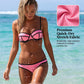 Ladies Sexy Color Block Bikini Set