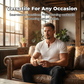 👕Férfi slim fit, egyszínű Henley ing
