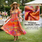 Boho stílusú maxi ruha nyári kirándulásokhoz