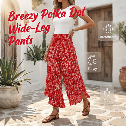 💖50% KEDVEZMÉNY🌺Női bő szárú, magas derekú nadrág – karcsúsító, kényelmes és stílusos