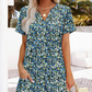 🥳SUMMER HOT SALE🥳💞50K+ SOLD!💥50% OFF! 🔥Women's Casual Loose Fit Short Sleeve Dress