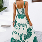 🌺 KORLÁTOZOTT IDEIG 50% KEDVEZMÉNY! 👗 Női virágos spagettipántos ruha – ráncolt hát, A-vonalú, könnyű 🌼