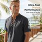 👕 MOST 30% KEDVEZMÉNY! 🏖️ Férfi alkalmi fűzős rövid ujjú ing – Légáteresztő lenvászon keverék ☀️