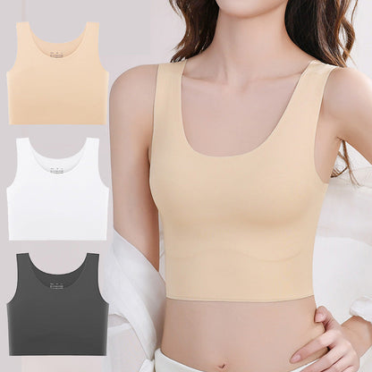Női egyszínű, varrás nélküli kényelmes alsónemű