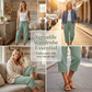 🌿 KORLÁTOZOTT AKCIÓ 30% KEDVEZMÉNY! ✨ Női redőzött rövidnadrág pamut lenvászonból – Légáteresztő, rugalmas derékpánt, zsebek 👒