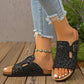 👡 IDŐSZAKOS 30% KEDVEZMÉNY! ✨ Leopárdmintás platformpapucs – csattal, 3 cm-es sarokkal, csúszásmentes 🐆