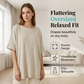 👚 30% KEDVEZMÉNY MOST!🌸 Női Laza Mélykivágású Felső – Puha & Légáteresztő – Hétköznapi Elegancia ✨