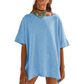 👚 30% KEDVEZMÉNY MOST!🌸 Női Laza Mélykivágású Felső – Puha & Légáteresztő – Hétköznapi Elegancia ✨