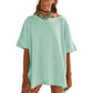 👚 30% KEDVEZMÉNY MOST!🌸 Női Laza Mélykivágású Felső – Puha & Légáteresztő – Hétköznapi Elegancia ✨