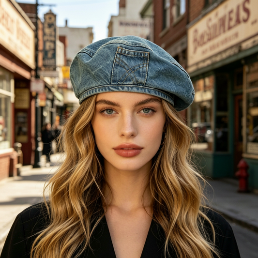 ⏰ 30% KEDVEZMÉNY – Csak korlátozott ideig✨Női vintage farmer svájcisapka
