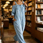 ⏳🔥KORLÁTOZOTT IDEIG 30% KEDVEZMÉNY! 👗 Bő szabású, széles szárú overall jumpsuit zsebekkel – Erőfeszítés nélküli kényelem és stílus ✨