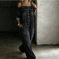 ⏳🔥KORLÁTOZOTT IDEIG 30% KEDVEZMÉNY! 👗 Bő szabású, széles szárú overall jumpsuit zsebekkel – Erőfeszítés nélküli kényelem és stílus ✨