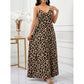 👗 30% KEDVEZMÉNY 🐆 Leopárdmintás maxiruha – V-nyak, spagettipántok & oldalsó zsebek – Könnyű & folyós anyag – tökéletes nyárra, strandra vagy egy merész estére 🌿