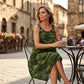 👗 IDŐSZAKOS 30% KEDVEZMÉNY! ✨ Ujjatlan kamuflázs ruha – aszimmetrikus szegély, vagány stílus, egyedi 🍂