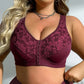 Plus Size kényelmi melltartó elülső záródású kialakítással