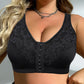 Plus Size kényelmi melltartó elülső záródású kialakítással