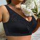 Plus Size kényelmi melltartó elülső záródású kialakítással