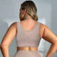 Plus Size kényelmi melltartó elülső záródású kialakítással