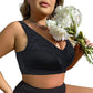 Plus Size kényelmi melltartó elülső záródású kialakítással