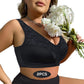 Plus Size kényelmi melltartó elülső záródású kialakítással