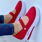 👟 Női légáteresztő hálós slip-on platform tornacipő – könnyű, kényelmes & természetes méretnövelő – tökéletes hosszú napokra