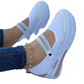 👟 Női légáteresztő hálós slip-on platform tornacipő – könnyű, kényelmes & természetes méretnövelő – tökéletes hosszú napokra