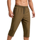 Férfi gyorsszáradó 3/4-es capri jogger nadrág