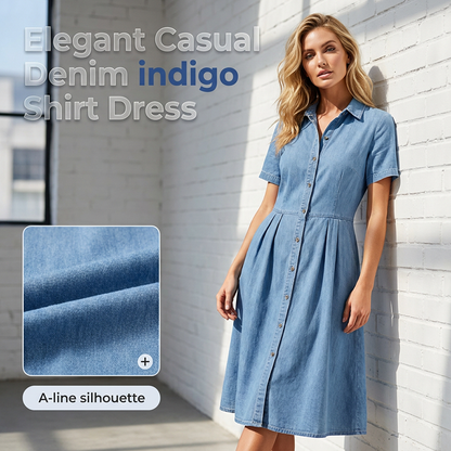 Női Elegáns & Casual Farmering Ruha