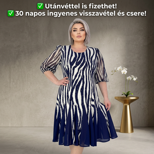 🔥Női légies ruha zebramintával